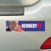 KENNEDY24 - Robert F Kennedy Jr voor President 202 Bumpersticker (Op auto)