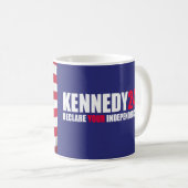 Kennedy24 - Robert F Kennedy Jr voor President 202 Koffiemok (Voorkant rechts)