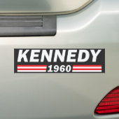 Kennedy 1960 (John F. Kennedy, JFK) Bumpersticker (Op auto)