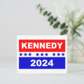 Kennedy 2024 briefkaart (Staand voorkant)