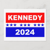 Kennedy 2024 briefkaart (Voorkant)