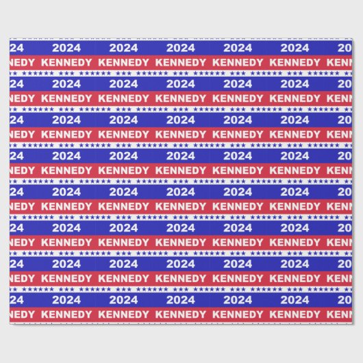 Kennedy 2024 cadeaupapier (Vlak)