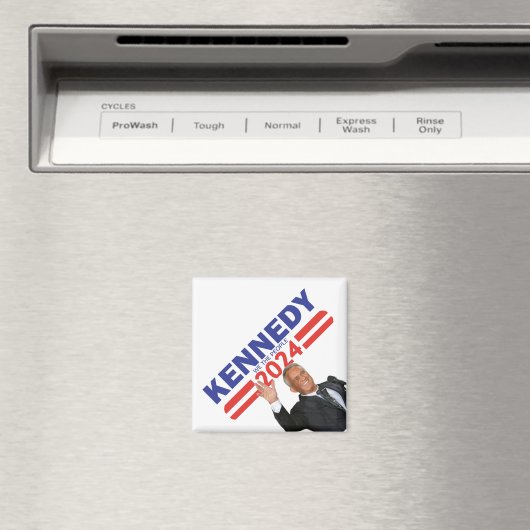 KENNEDY 2024 Magnet, RFK Jr voor President Magneet (Insitu (Vaatwasser))