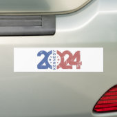 Kennedy 2024 RFK Jr voor President Bumpersticker (Op auto)