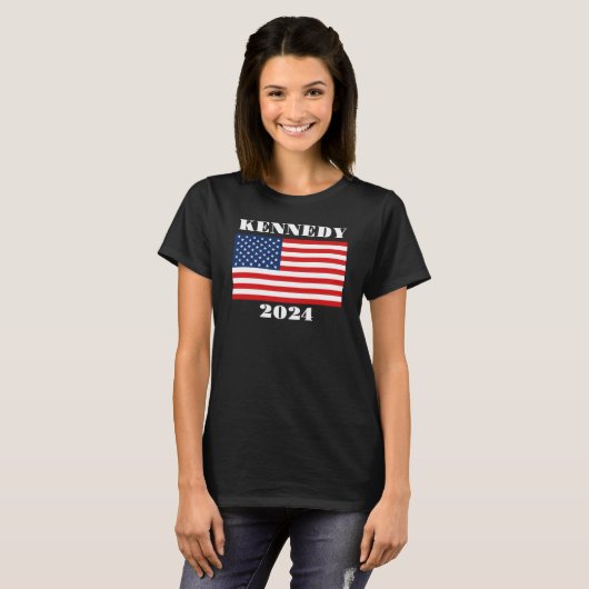 Kennedy 2024 support tshirt (Voorkant volledig)