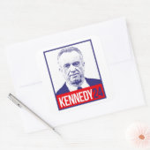 KENNEDY 24 VIERKANTE STICKER (Envelop)