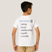 Kennedy Autism Awareness T-shirt (Achterkant volledig)