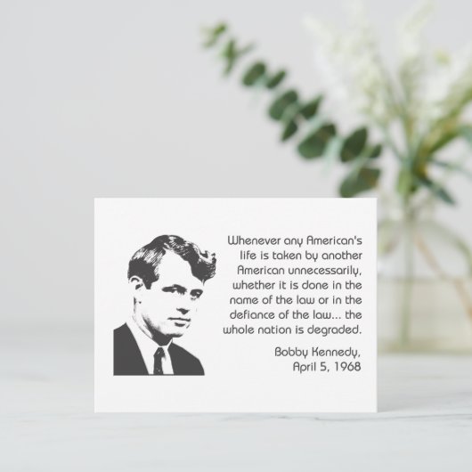 Kennedy Briefkaart (Staand voorkant)