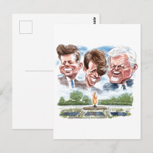 Kennedy Brothers Briefkaart (Voorkant / Achterkant)