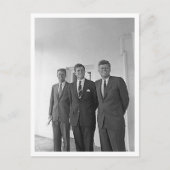 Kennedy Brothers, John, Ted, Robert Briefkaart (Voorkant)