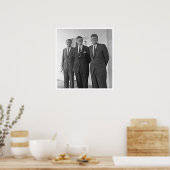 Kennedy Brothers, John, Ted, Robert Poster (Keuken)