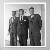 Kennedy Brothers, John, Ted, Robert Poster (Voorkant)