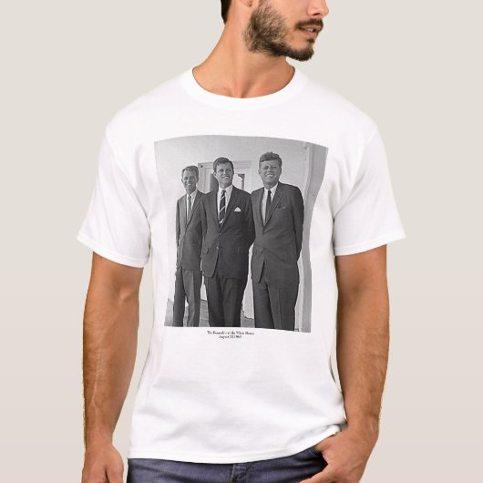 Kennedy Brothers, John, Ted, Robert T-shirt (Voorkant)