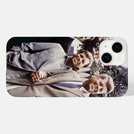 Kennedy Brothers, President John, Robert & Ted Case-Mate iPhone Case (Achterkant (horizontaal))