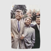 Kennedy Brothers, President John, Robert & Ted Golfhanddoek (Voorkant)