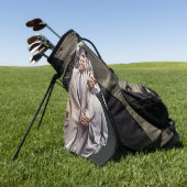 Kennedy Brothers, President John, Robert & Ted Golfhanddoek (Groen)