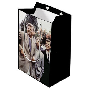 Kennedy Brothers, President John, Robert & Ted Medium Cadeauzakje