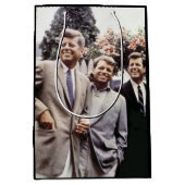Kennedy Brothers, President John, Robert & Ted Medium Cadeauzakje (Voorkant)