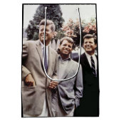 Kennedy Brothers, President John, Robert & Ted Medium Cadeauzakje (Achterkant)