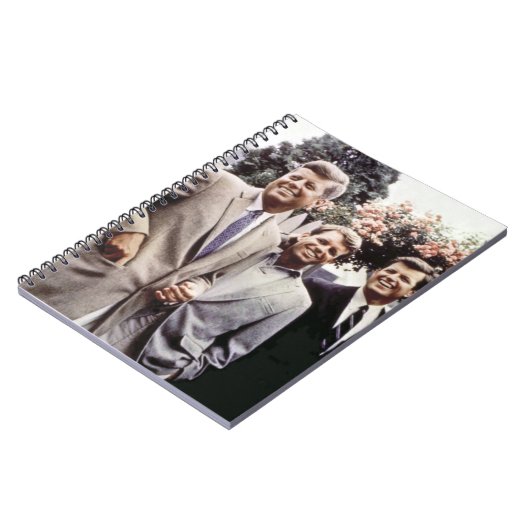 Kennedy Brothers, President John, Robert & Ted Notitieboek (Linkerzijde)