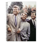 Kennedy Brothers, President John, Robert & Ted Notitieboek (Voorkant)