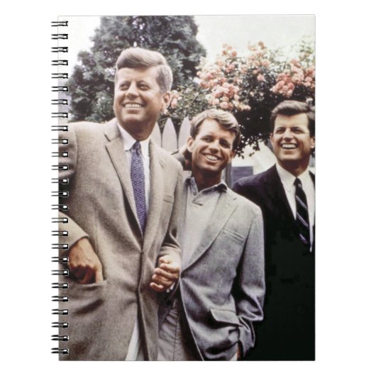 Kennedy Brothers, President John, Robert & Ted Notitieboek (Voorkant)