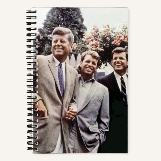 Kennedy Brothers, President John, Robert & Ted Notitieboek (Voorkant)