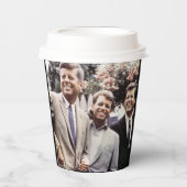 Kennedy Brothers, President John, Robert & Ted Papieren Bekers (Voorkant)