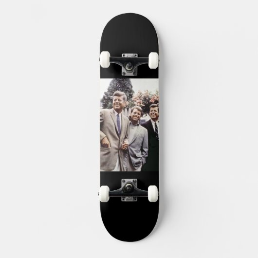Kennedy Brothers, President John, Robert & Ted Persoonlijk Skateboard (Voorkant)