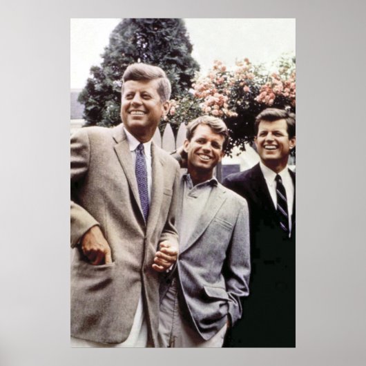 Kennedy Brothers, President John, Robert & Ted Poster (Voorkant)