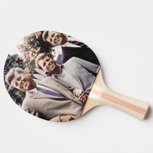 Kennedy Brothers, President John, Robert & Ted Tafeltennisbatje (Zijkant)