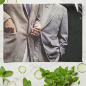 Kennedy Brothers, President John, Robert & Ted Theedoek (Gevouwen)