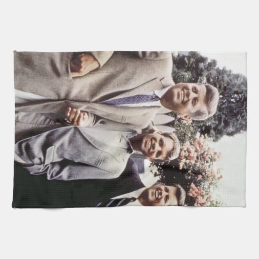 Kennedy Brothers, President John, Robert & Ted Theedoek (Horizontaal)