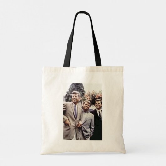 Kennedy Brothers, President John, Robert & Ted Tote Bag (Achterkant)
