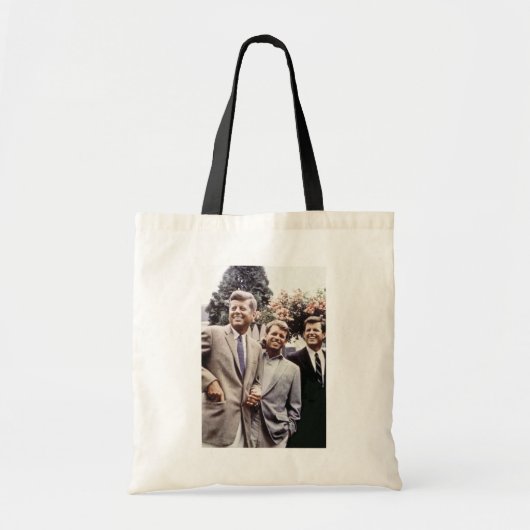 Kennedy Brothers, President John, Robert & Ted Tote Bag (Voorkant)