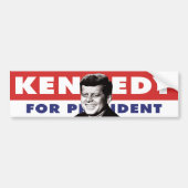 Kennedy Bumpersticker 1960 (Voorkant)