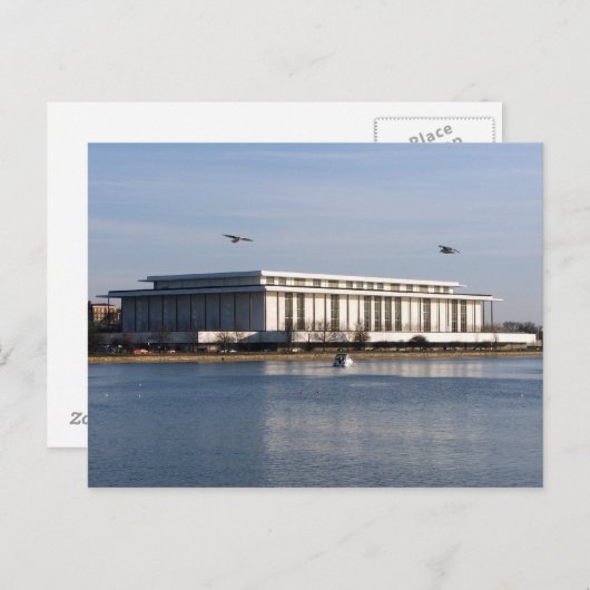 Kennedy Center Briefkaart (Voorkant / Achterkant)