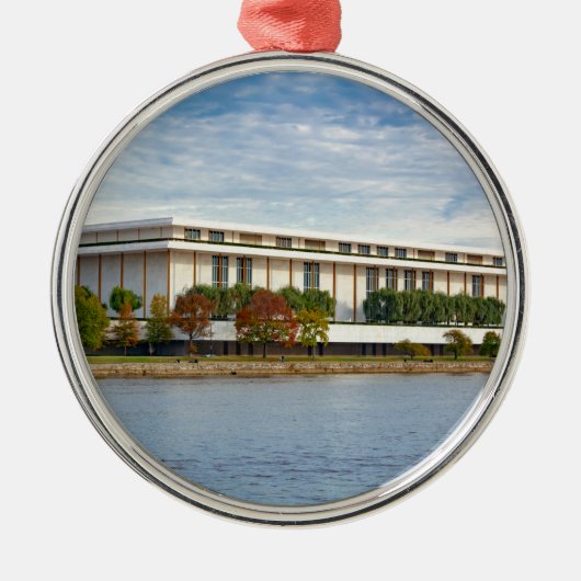 Kennedy Center Metalen Ornament (Voorkant)