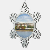 Kennedy Center Tin Sneeuwvlok Ornament (Rechts)