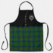 Kennedy Clan Badge & Tartan Kilt Schort (Voorkant)