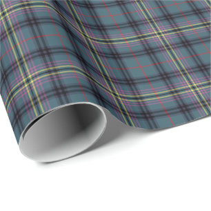 Kennedy Clan Oude Tartan Cadeaupapier