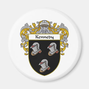 Kennedy Coat of Arms (Mantled) Magneet