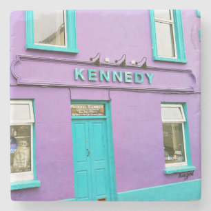 Kennedy, Dingle, Pubs, Iers, Onderzetters. Ierland Stenen Onderzetter