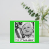 'Kennedy' Edward Commemorative Briefkaart (Staand voorkant)
