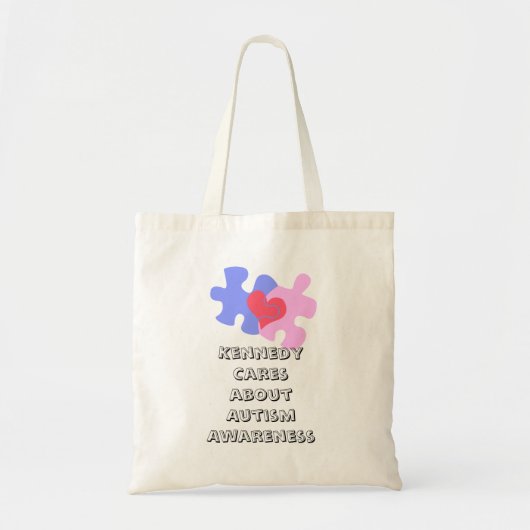 Kennedy elementair autisme tote bag (Voorkant)