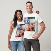 Kennedy en Obama T-shirt (Unisex)