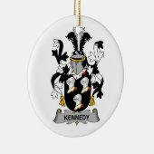 Kennedy Family Crest Keramisch Ornament (Rechts)