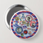 Kennedy Family Dynasty Ronde Button 4,0 Cm (Voorkant /achterkant)