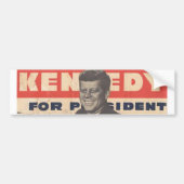 Kennedy for Presdient Bumpersticker (Voorkant)