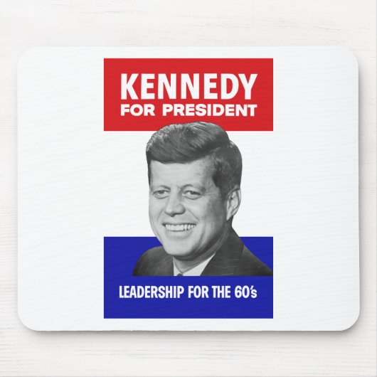 Kennedy For President 1960 Muismat (Voorkant)